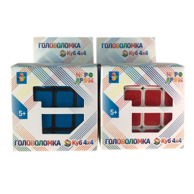 Головоломка Куб 4х4 1Toy Т14219